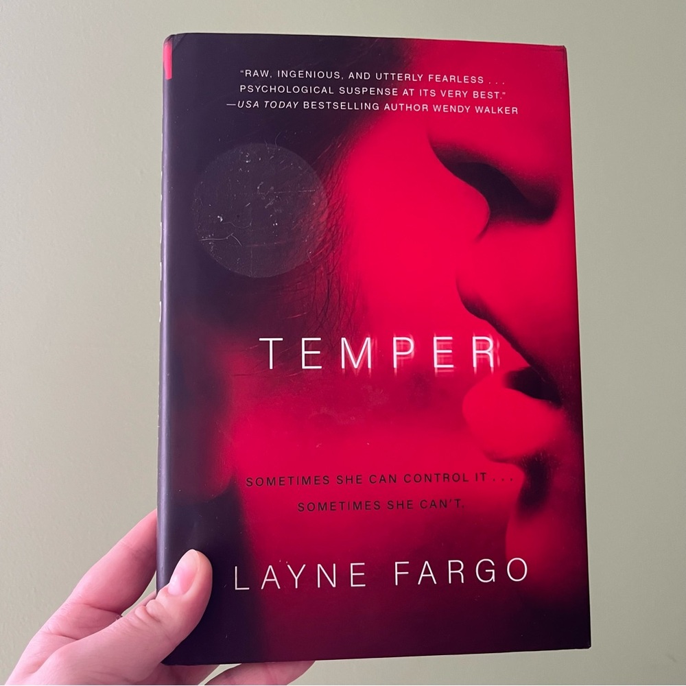 Temper by Layne Fargo Hardcover Book